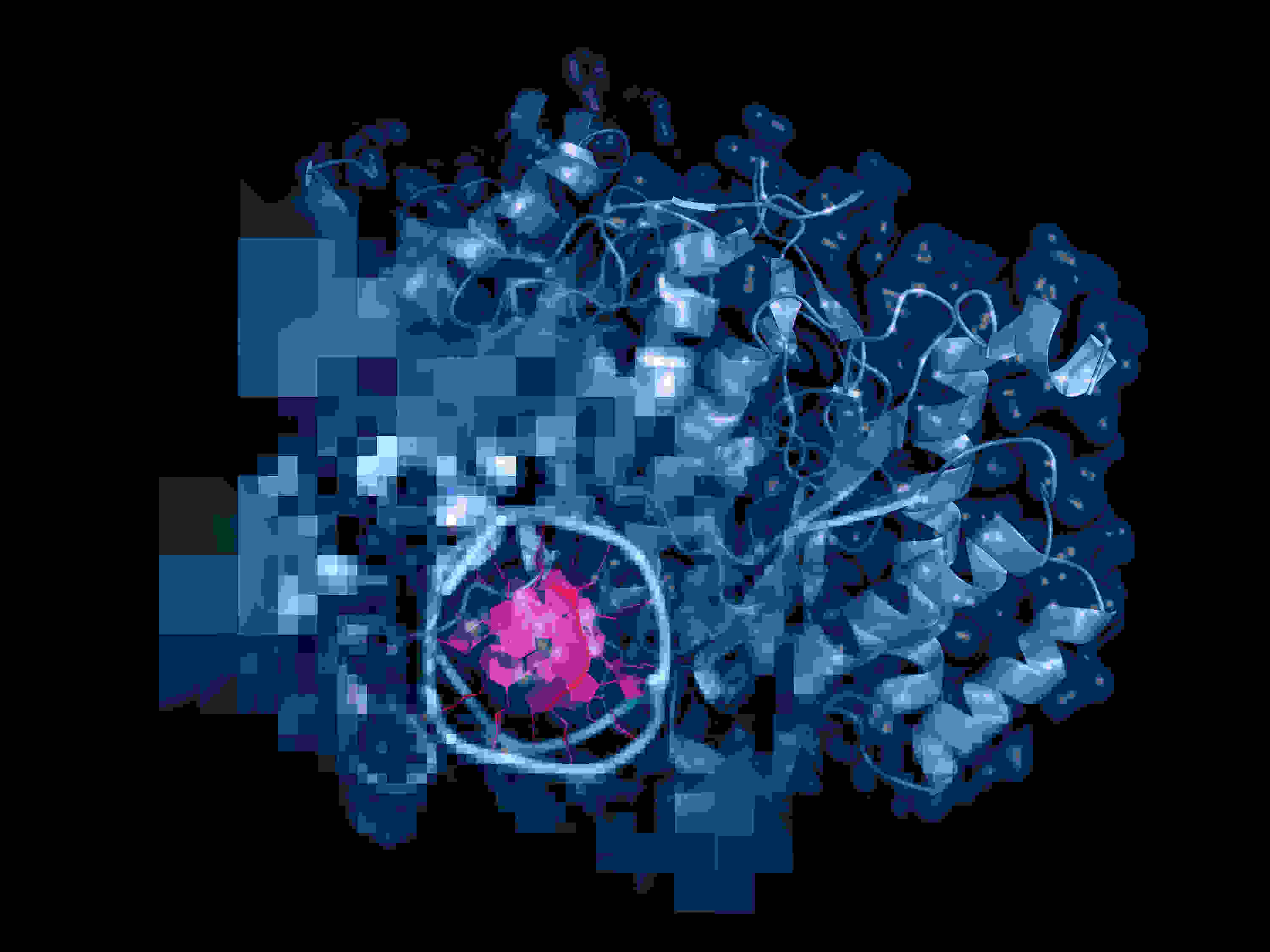 The AI-based ESP model developed at HHU can be used to predict which substrates can be converted by enzymes. (Fig.: HHU – Paul Schwaderer / stock.adobe.com – petarg)