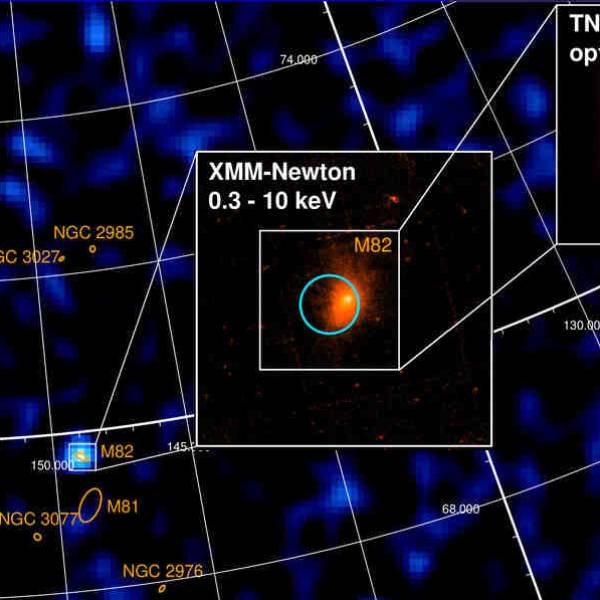 University of Geneva researches a massive magnetic star eruption that is illuminating a nearby galaxy