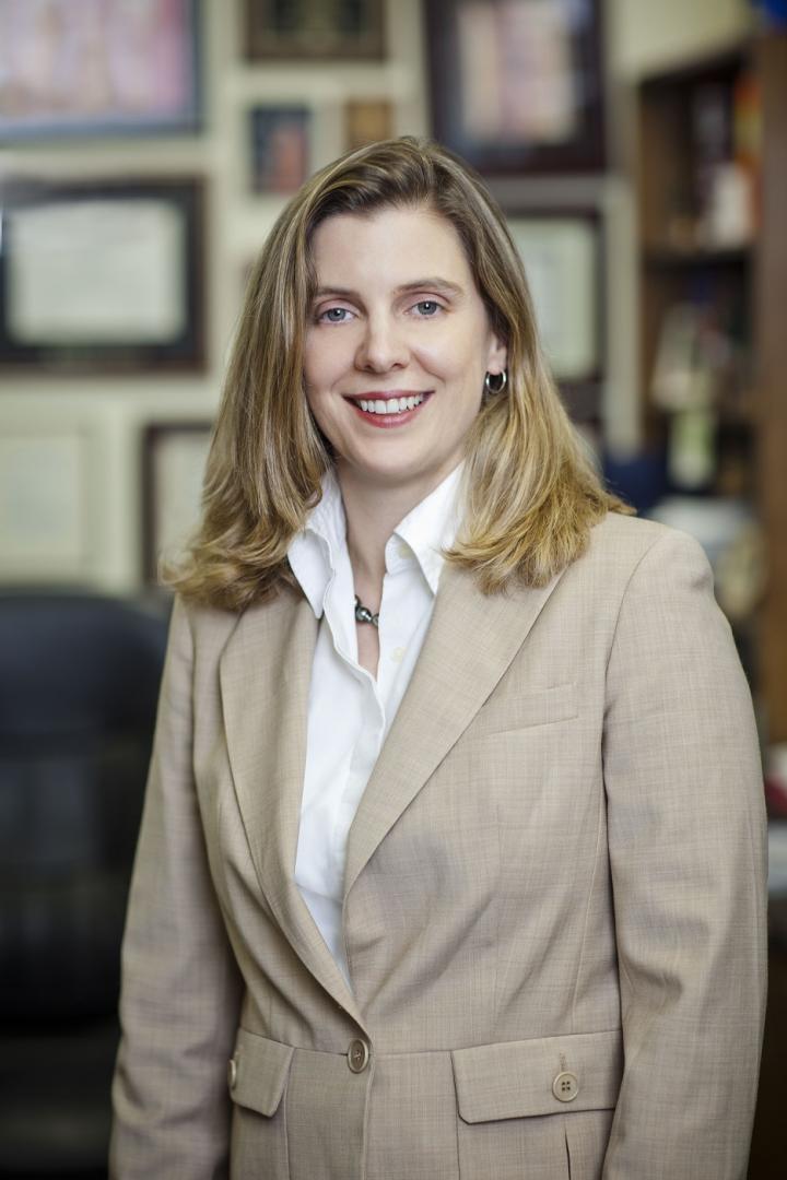 Dr. Jennifer Holmes is professor and program head of political science, public policy and political economy.