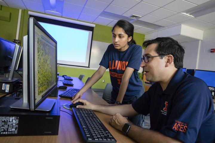 CAPTION New research from the University of Illinois demonstrates the promise of convolutional neural network algorithm for crop yield prediction.  CREDIT L. Brian Stauffer, University of Illinois