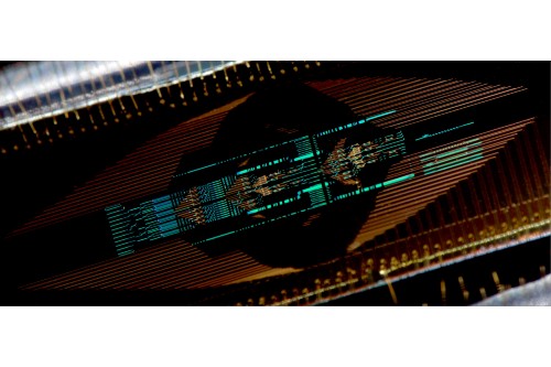 The photonic chip generates and entangles ensembles of photons. It can implement a range of quantum error correcting codes.