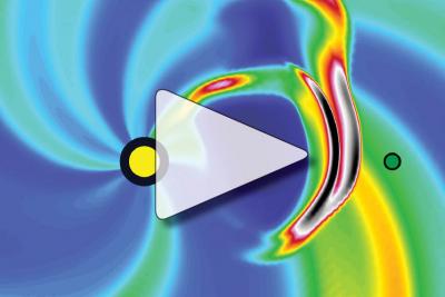 A space weather forecast model, which forecast the arrival of three successive coronal mass ejections -- big blasts of plasma from the sun -- in early August.