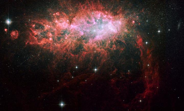 NGC1569 is a star-forming galaxy.