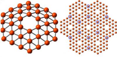 Graphene-like material made of boron a possibility