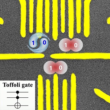 Chinese scientists demo a toffoli gate in a semiconductor three-qubit system