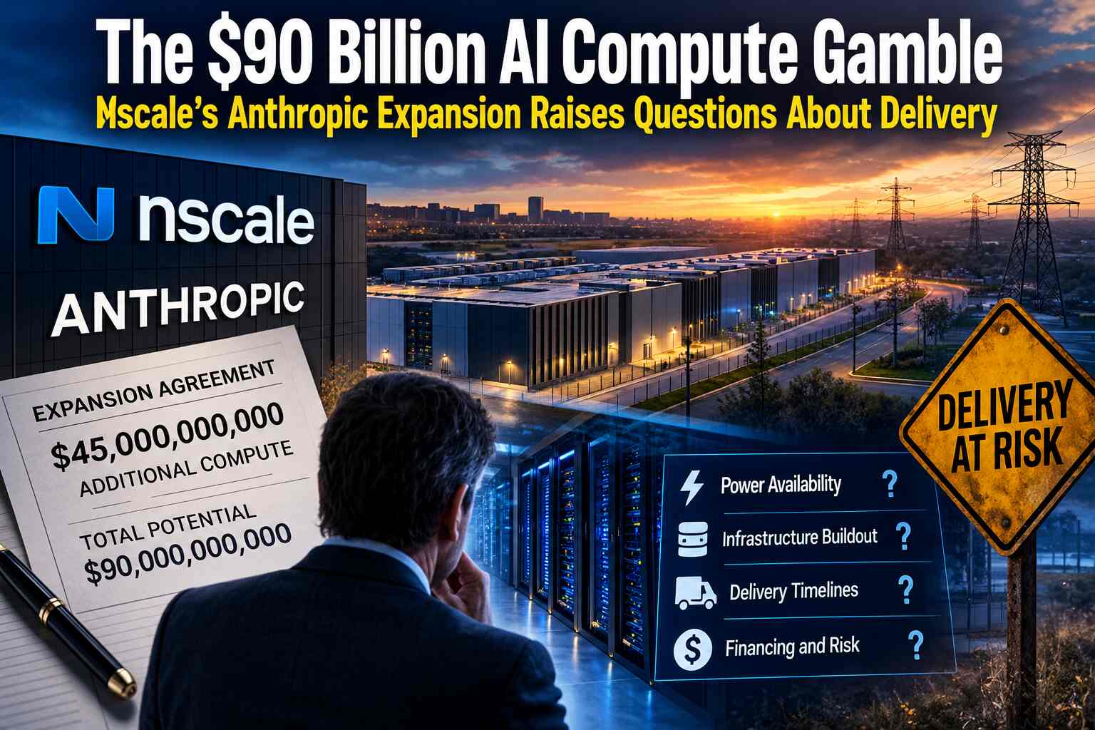 The $90 billion AI compute gamble: Nscale’s Anthropic expansion raises questions about delivery