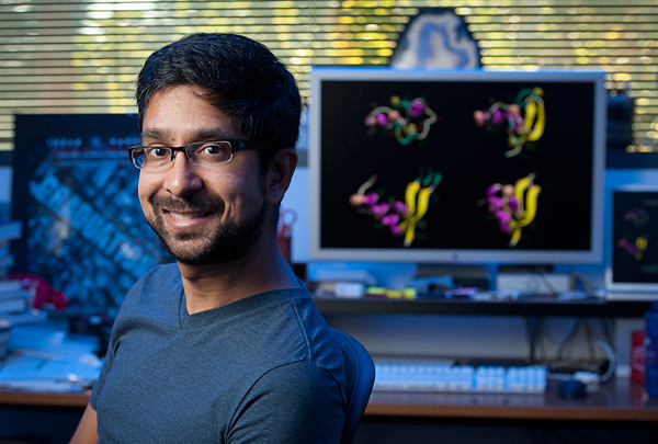 Chemistry Professor Vijay Pande's group recently used Folding@home simulations to investigate new therapeutic approaches for Alzheimer's.