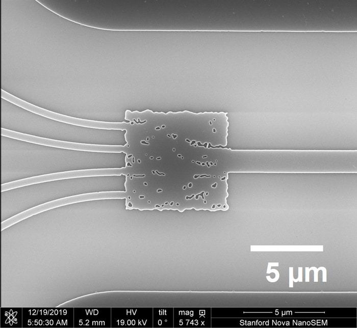 The researchers designed and optimized a mode-division multiplexer that transforms each of the 10 wavelengths into four new beams that each have different shapes. This fourfold increase in data capacity creates 40 channels.  CREDIT Kiyoul Yang, Stanford University