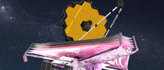 Artist's rendition of NASA's James Webb Space Telescope