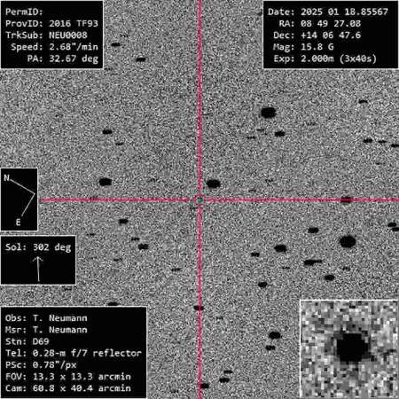 Germans use AI algorithms to teach telescopes to predict objects' trajectories for tracking