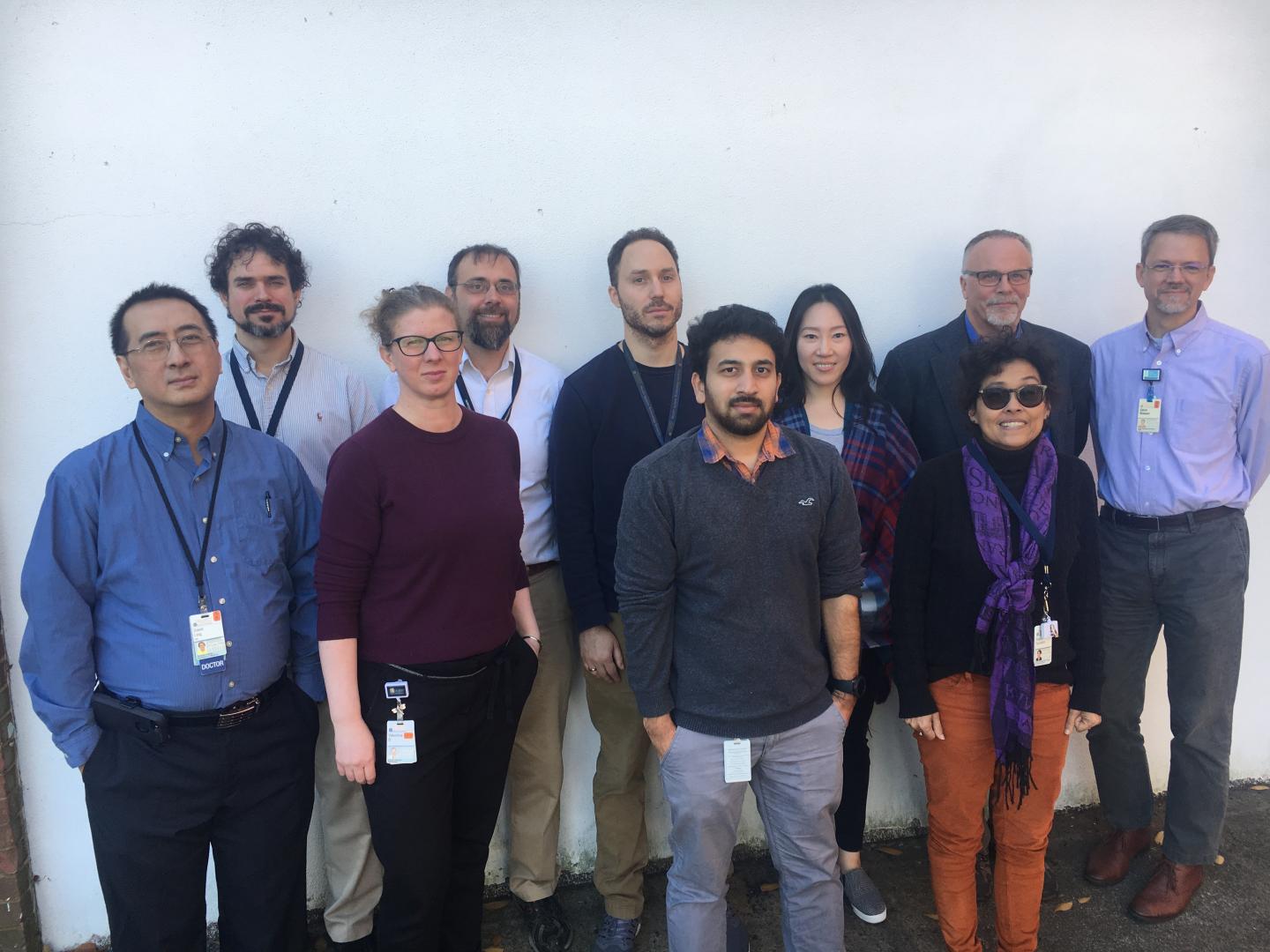 Members of the UVA Health team whose proposal was selected for a national competition on how artificial intelligence can improve healthcare.